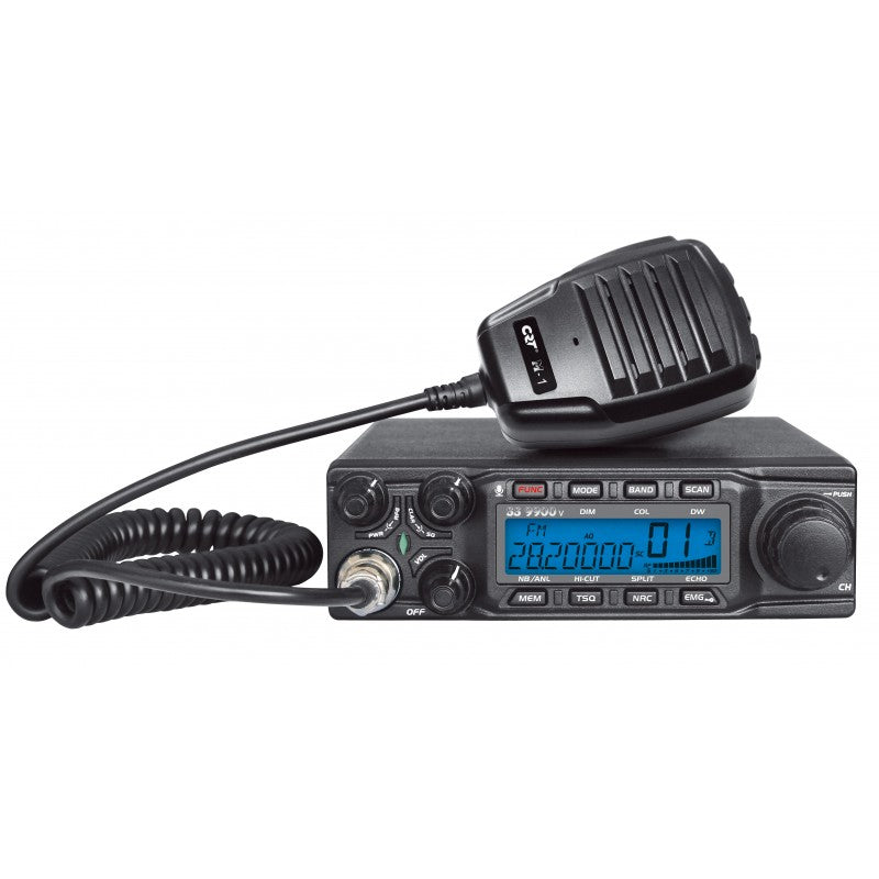 CRT SS 9900 V Ham Radio CB + CABLE & SOFTWARE 10 11 12m BANDS SS SUPERSTAR