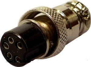 PLUG 5 PIN FEMALE MICROPHONE PLUG