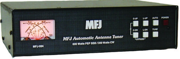 MFJ-994B 600 Watt IntelliTuner Automatic Antenna Tuner 1.8 - 30MHz