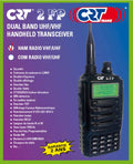 CRT 2 FP Dual Band VHF-UHF Handset