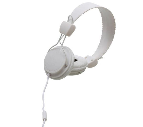 Wesc Matte Conga WHITE Headphones