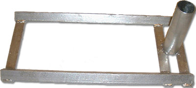 CARPLATE DRIVE ON BRACKET FOR MOBILE POLE MOUNTING