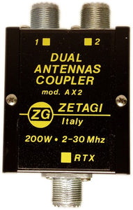 Zetagi AX2 Dual Antenna Coupler