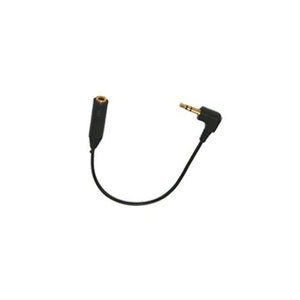 2.5 mm To 3.5mm AUDIO HEADPHONE JACK ADAPTOR (BLACK)