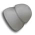 Etymotic Etycom ER22-18D GRAY LARGE 2 flange eartip