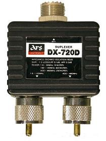 DX-720D ANTENNA DUPLEXER 1.6-150MHZ / 400-460MHZ
