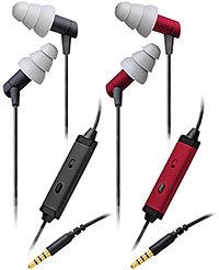 Etymotic hf2 Headset + Earphones RED