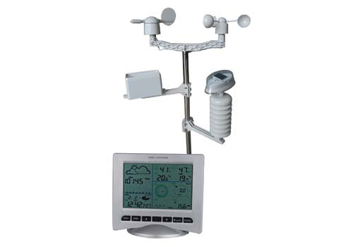 W 8681 SOLAR Wireless Weather Station + Solar Powered Transmitter