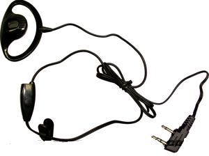 Kenwood Compatible  EPM-110 D EAR MIC WITH PTT