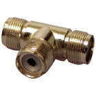 M358 T CONNECTOR FEMALE/FEMALE/FEMALE