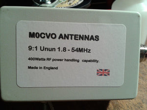 9:1 UNUN 400 Watts 1.8-54MHz