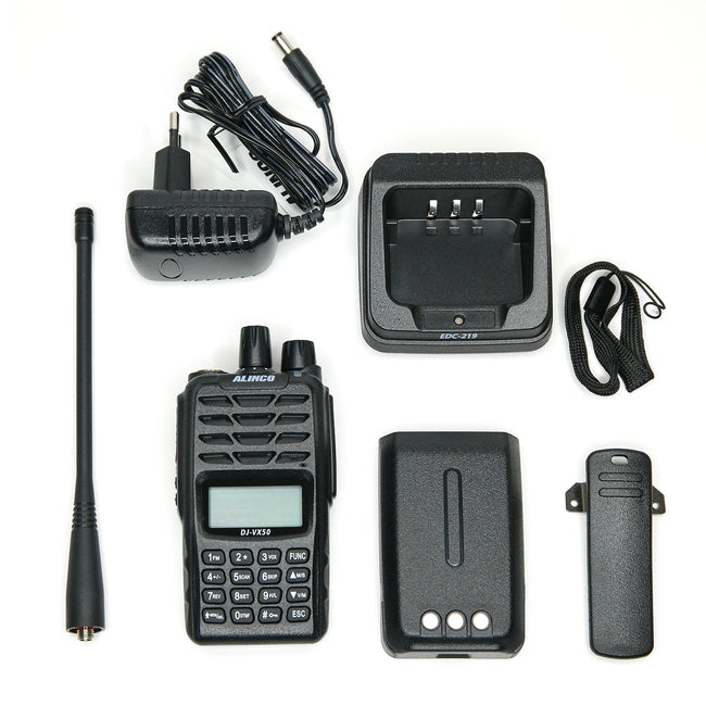 Alinco  DJ VX50 HE  VHF/UHF Handheld Transceiver