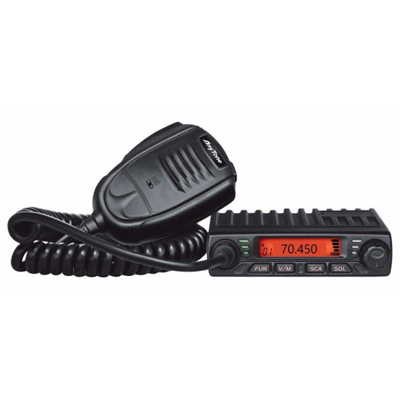 ANYTONE AT-779 15W 4m Mobile Transceiver Ham Radio + PC CABLE 66-88MHz 4m 70MHz