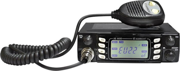 Albrecht AE 6690 Multi Standard CB Radio with CTCSS EU UK 27/81 + PNI ML 100 MAG