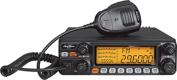 ANYTONE AT 5555N II (NEW VERSION) 10M 11M 5555 N HAM CB RADIO TRANSCEIVER SSB: 60W