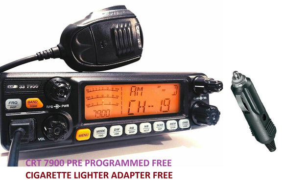 CRT SS 7900 V TURBO CB HAM RADIO UK CHEAPEST £201.95