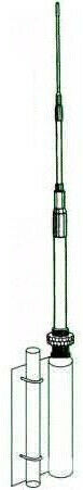 SOLARCON IMAX 2000 5/8 WAVE BASE FIBERGLASS HF CB ANTENNA