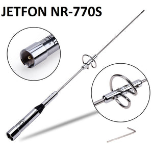 Mobile Dual Band Antenna Jetfon NR 770S VHF UHF 2m 70CM