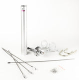 CRT Space U UHF Radio 446 PMR PRE PROGRAMMED + JETFON A 400 UHF BASE AERIAL ANTENNA