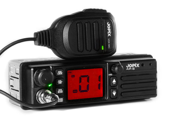 JOPIX AP-6 CB Radio Multi Mobile Transceiver Front Speaker & Din Case