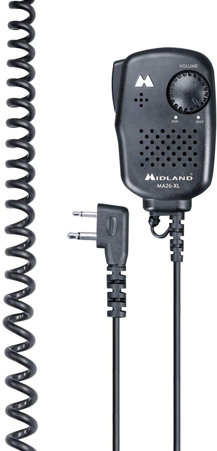 Midland MA26 XL 2 Pin Speaker Microphone