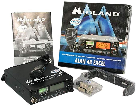Midland Alan 48 Excel Mobile CB Multi Radio