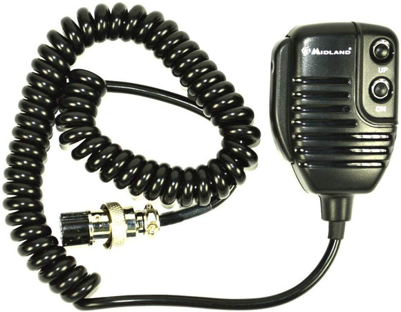 Midland Alan MR 120 CB Radio Microphone 48 78+ 121 220 6 pin