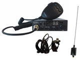 Moonraker Minor II Plus 80ch 12v 24v CB Radio Gutter Mount Mini Stinger MULTI COLOURS