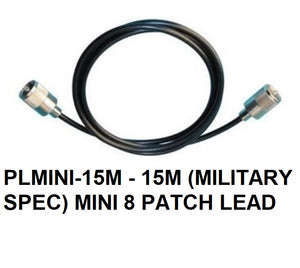 PLMINI 15M - 15M MILITARY SPEC MINI 8 PATCH LEAD