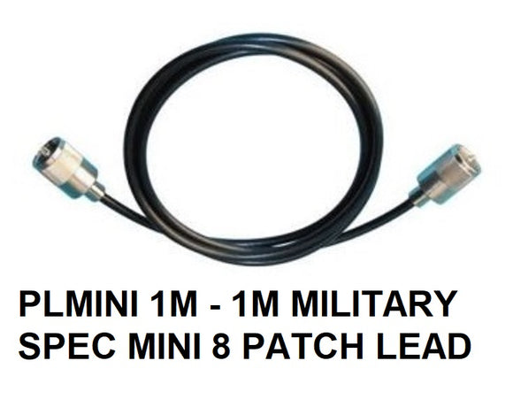 PLMINI 1M - 1M MILITARY SPEC MINI 8 PATCH LEAD
