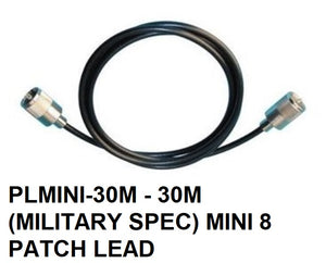 PLMINI 30M - 30M MILITARY SPEC MINI 8 PATCH LEAD