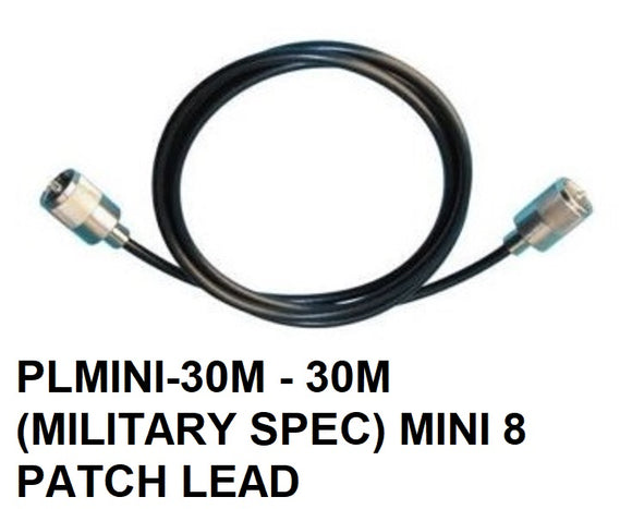 PLMINI 30M - 30M MILITARY SPEC MINI 8 PATCH LEAD