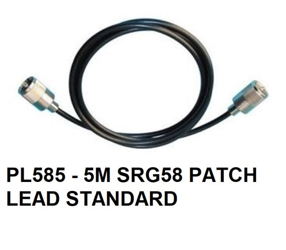 PL585 - 5M SRG58 PATCH LEAD STANDARD