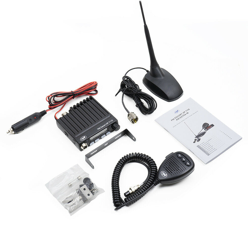 PNI Escort CB Radio Kit HP 7110 + Extra 48 antenna