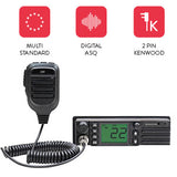CB PNI Escort radio station HP 9500 multistandard, AM FM, 12V 24V power Front Speaker