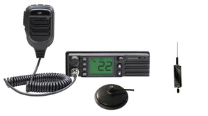PNI Escort radio station HP 9500 + 6" Mag + Mini Stinger Black