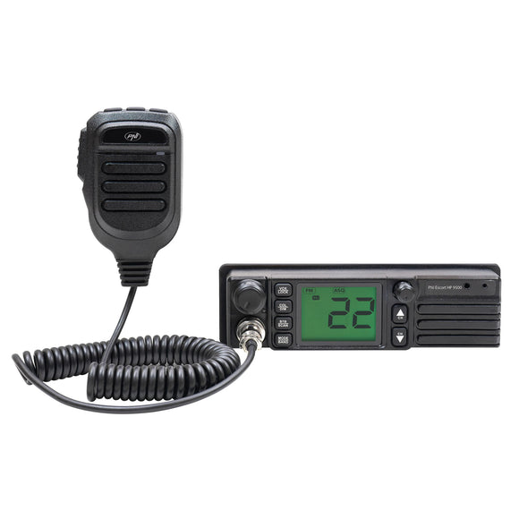 CB PNI Escort radio station HP 9500 multistandard, AM FM, 12V 24V power Front Speaker