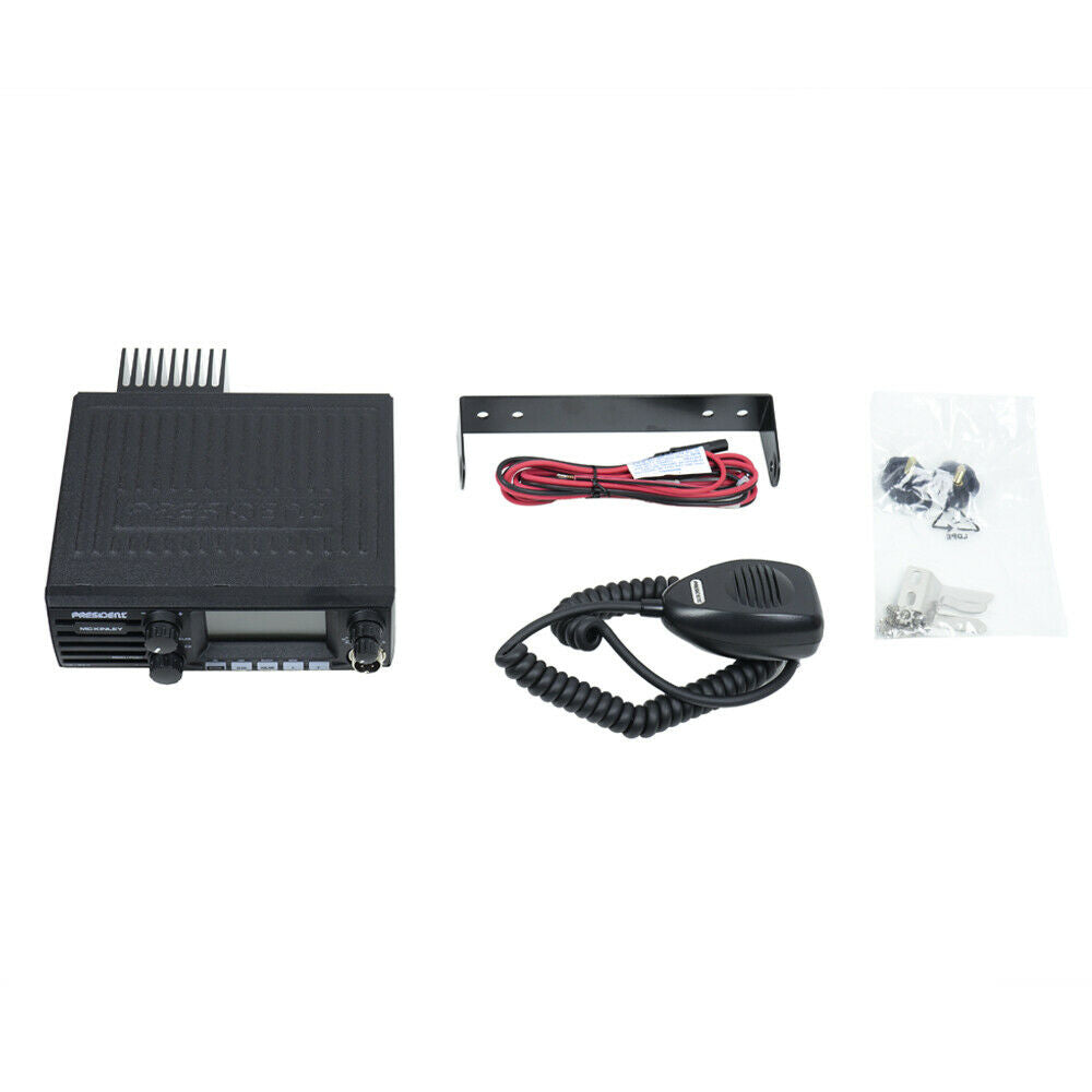 President McKinley AM FM LSB UK 40 CB RADIO HAM 10M 11M 12M MULTIMODE 12v 24v RADIO