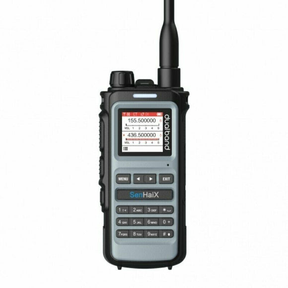 SENHAIX 8600 HANDHELD DUAL BAND RADIO WITH AIRBAND RX