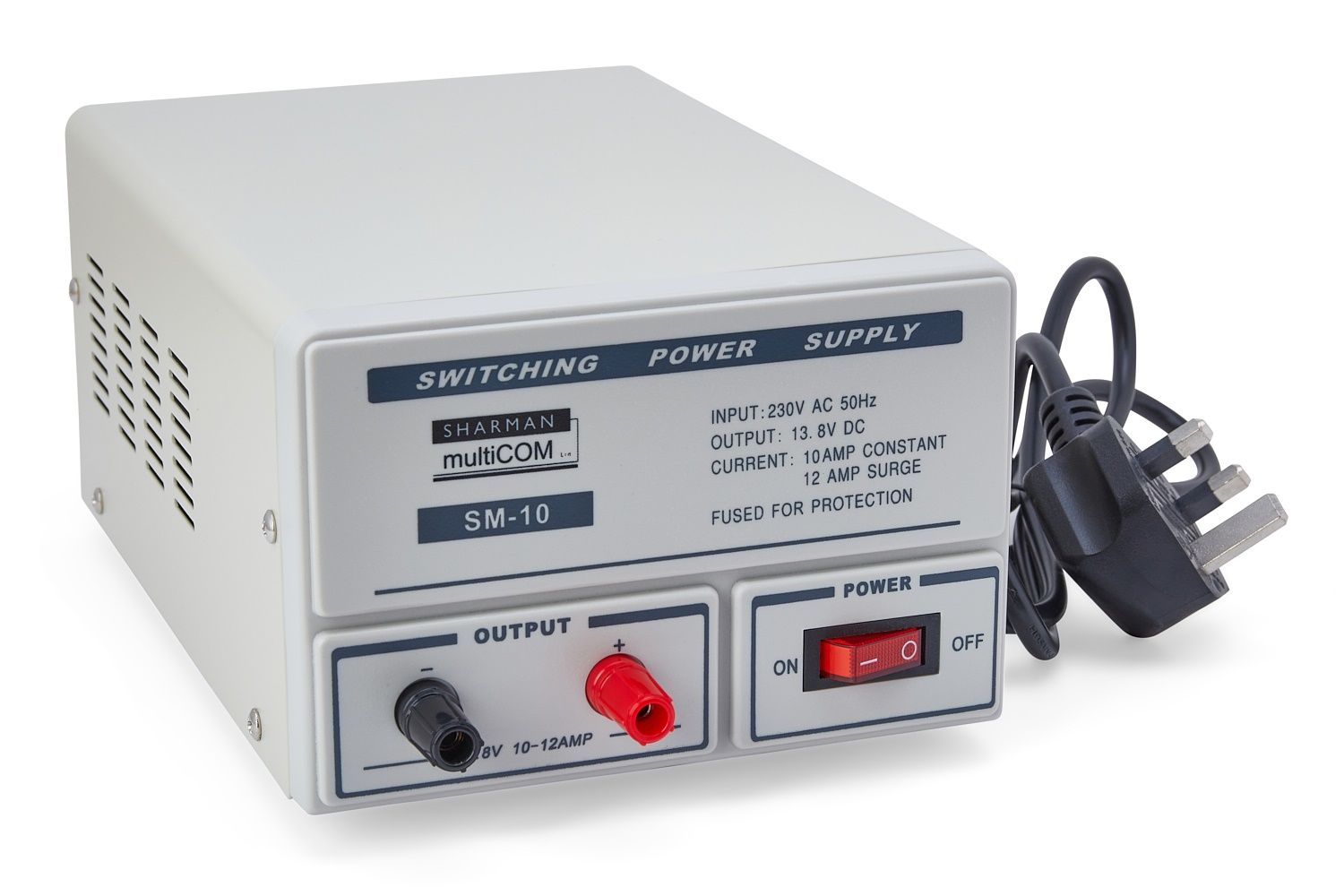 SHARMAN SM-10 (10-12 AMP) SWITCH MODE POWER SUPPLY PSU