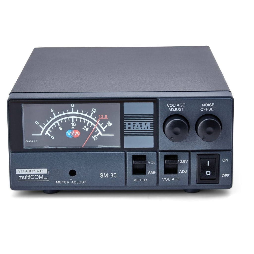 SHARMAN SM-30 20-30AMP SWITCH MODE POWER SUPPLY PSU Ham CB Radio