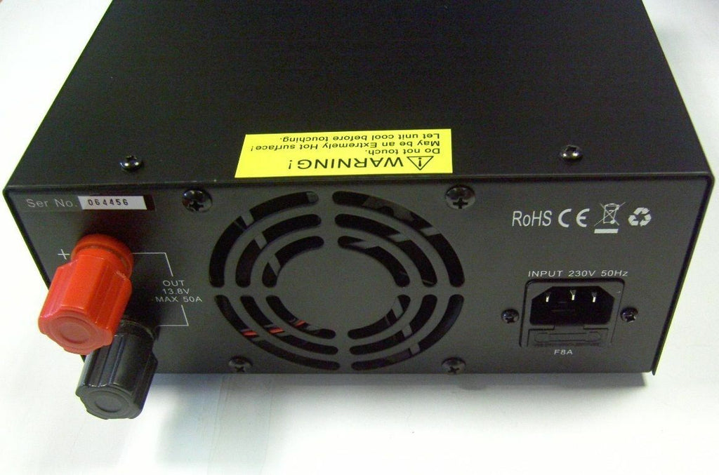 SHARMAN SM 50 SWITCH MODE 50 AMP POWER SUPPLY 9-15V  13.8V