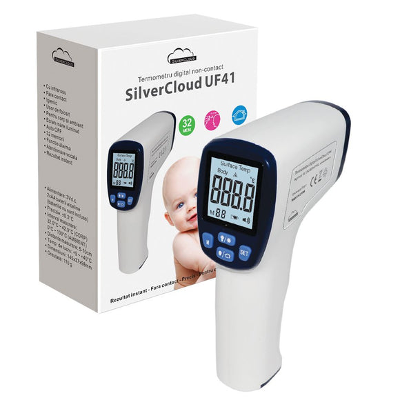SilverCloud UF41 digital thermometer Gun with infrared