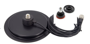 7" TURBO MAG MAGNETIC ANTENNA MOUNT SO239 + SIRIO SO239 TO 3/8 ADAPTER