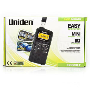 Uniden Bearcat EZI-33 XLT PLUS Airband VHF UHF FM Handheld Scanner Receiver