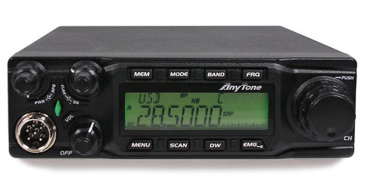 ANYTONE Anytone AT-6666 PRO High Power 10 11 METER Ham CB Radio EXPORT MODE