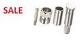5 pcs Brass FME Female Crimp for RG58 LMR195 RF Coax Coaxial Connector Coax