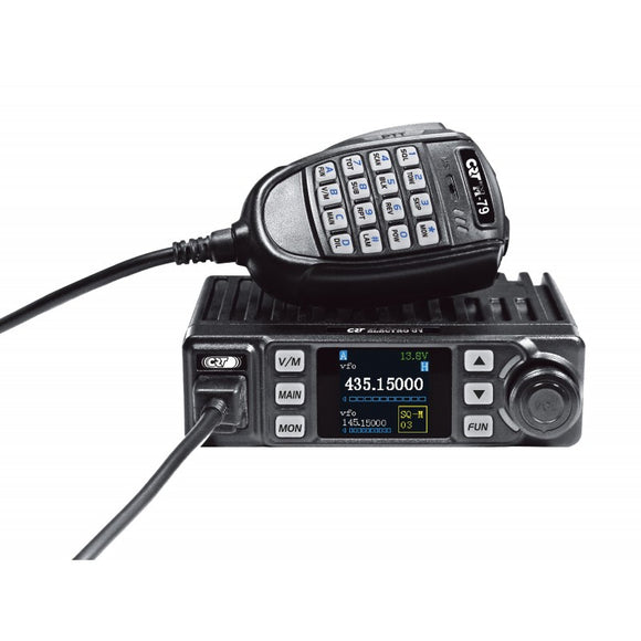 CRT ELECTRO UV UHF VHF DUAL BAND MOBILE TRANSCEIVER 2m 70cm V3 WITH VOX