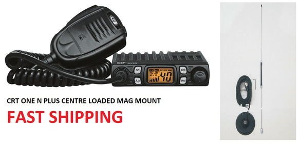 Radio Cb Crt One V Vox Multiestándar Am Fm Compacto Uk40 27/81 Y