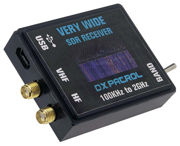 DX-Patrol SDR (Software Defined Radio) Receiver 100 kHz to 2000MHz